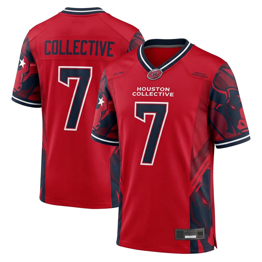 Unisex Football Fan Jersey - Breathable Mesh Athletic Game Day Shirt