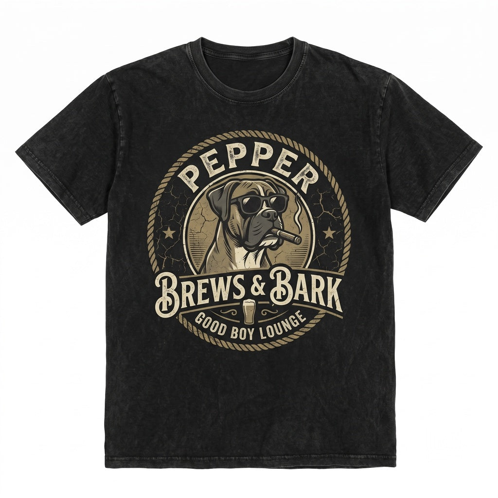 Boxer Dog Drinking Beer Funny Sarcastic Meme Canine Lover Gift Mom Dad Apparel Unisex TShirt