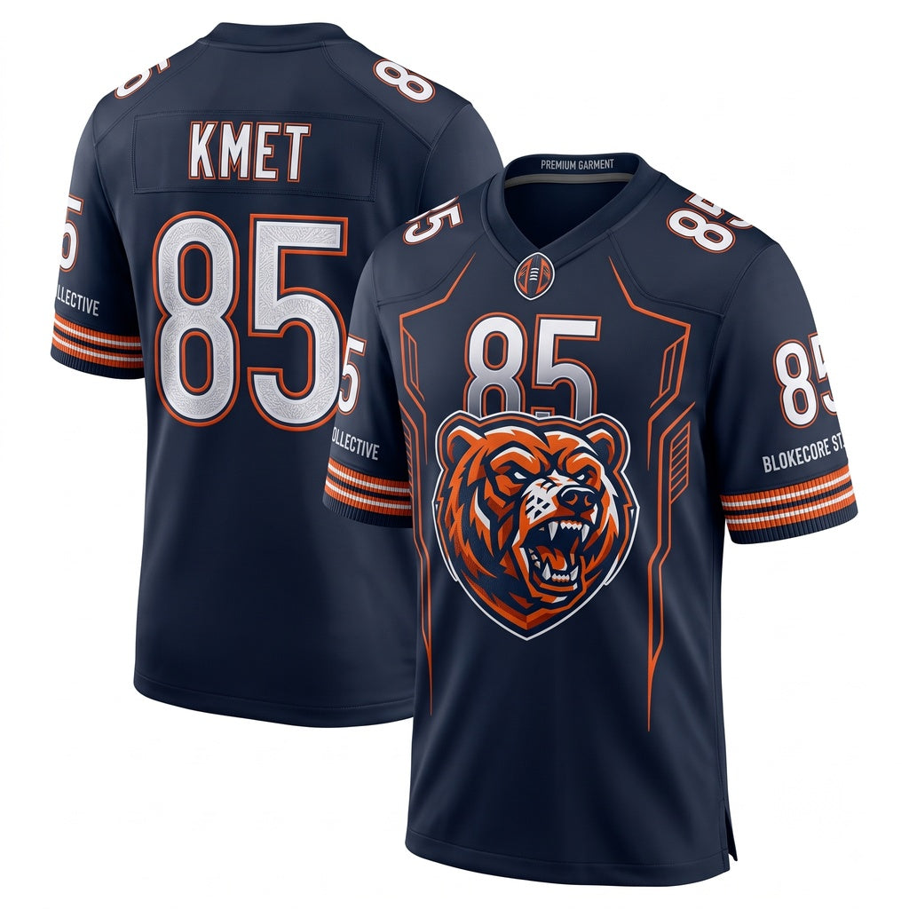 Unisex Lightweight Football Game Day Fan Jersey - Breathable Stitched Mesh Athletic Wear