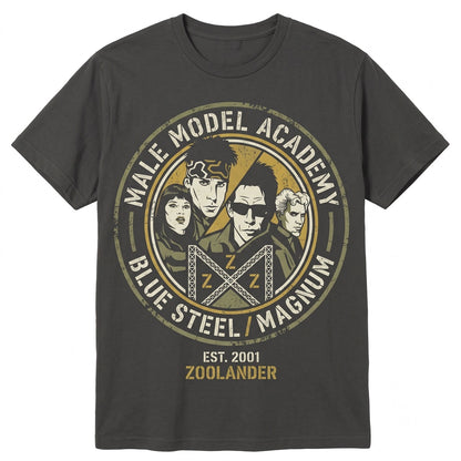 Blue Steel Model Male Fashion Comedy Film Pop Culture Graphic Softstyle Unisex TShirt