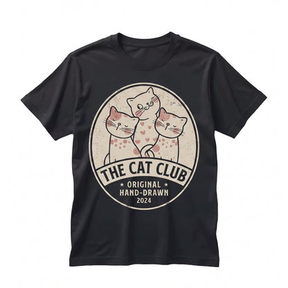 Funny Meow Cat Valentine Gift Customizable Ceramic Novelty Graphic Unisex TShirt