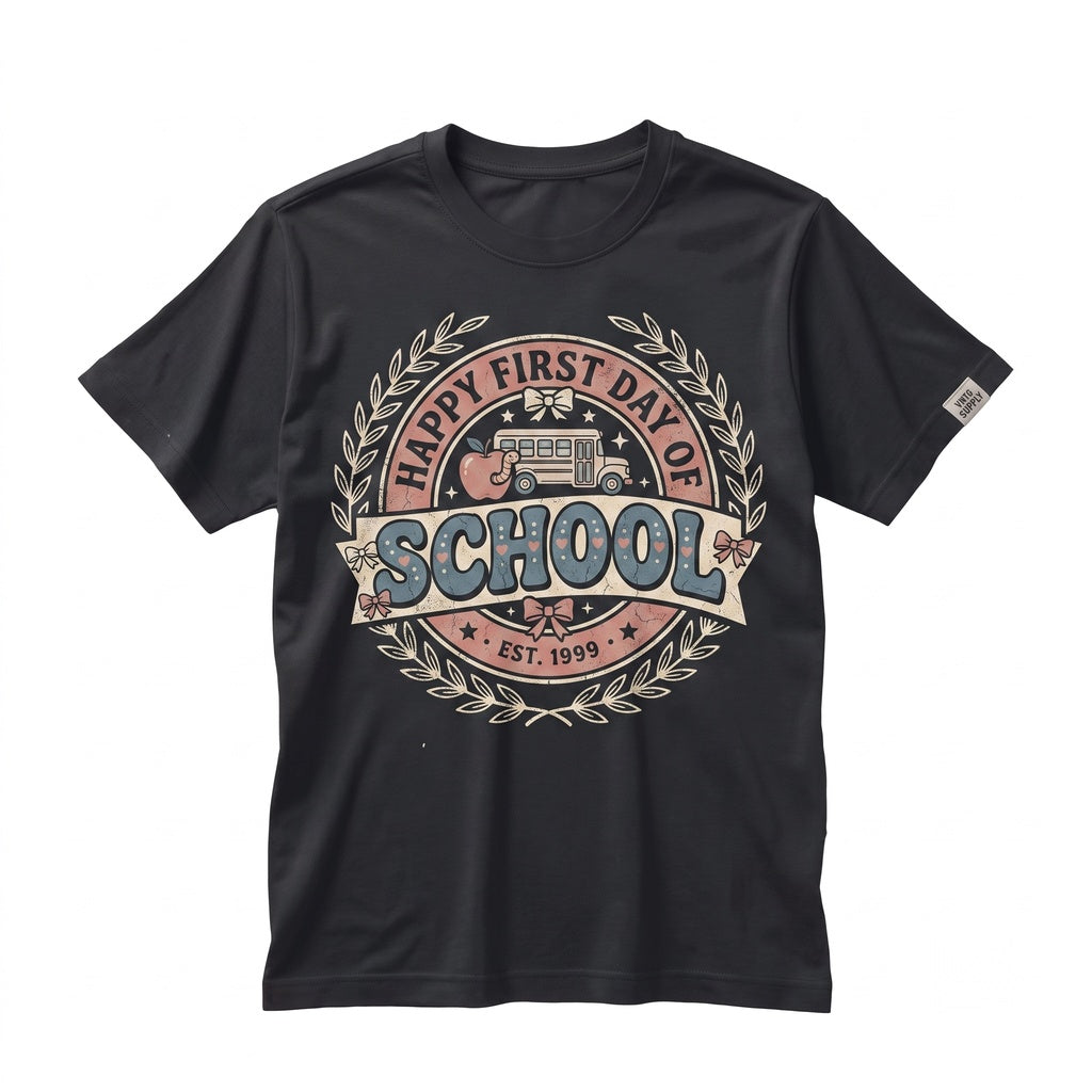 Happy First Day Back to School Cute Kindergarten Teacher Unisex TShirt