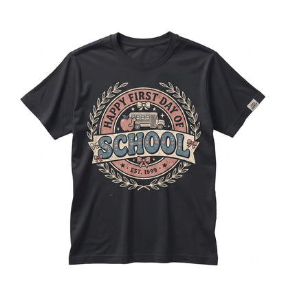 Happy First Day Back to School Cute Kindergarten Teacher Unisex TShirt