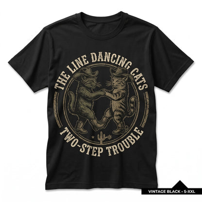 Funny Cowboy Dancing Cat Graphic Western Country Lover Meme Gift Unisex TShirt