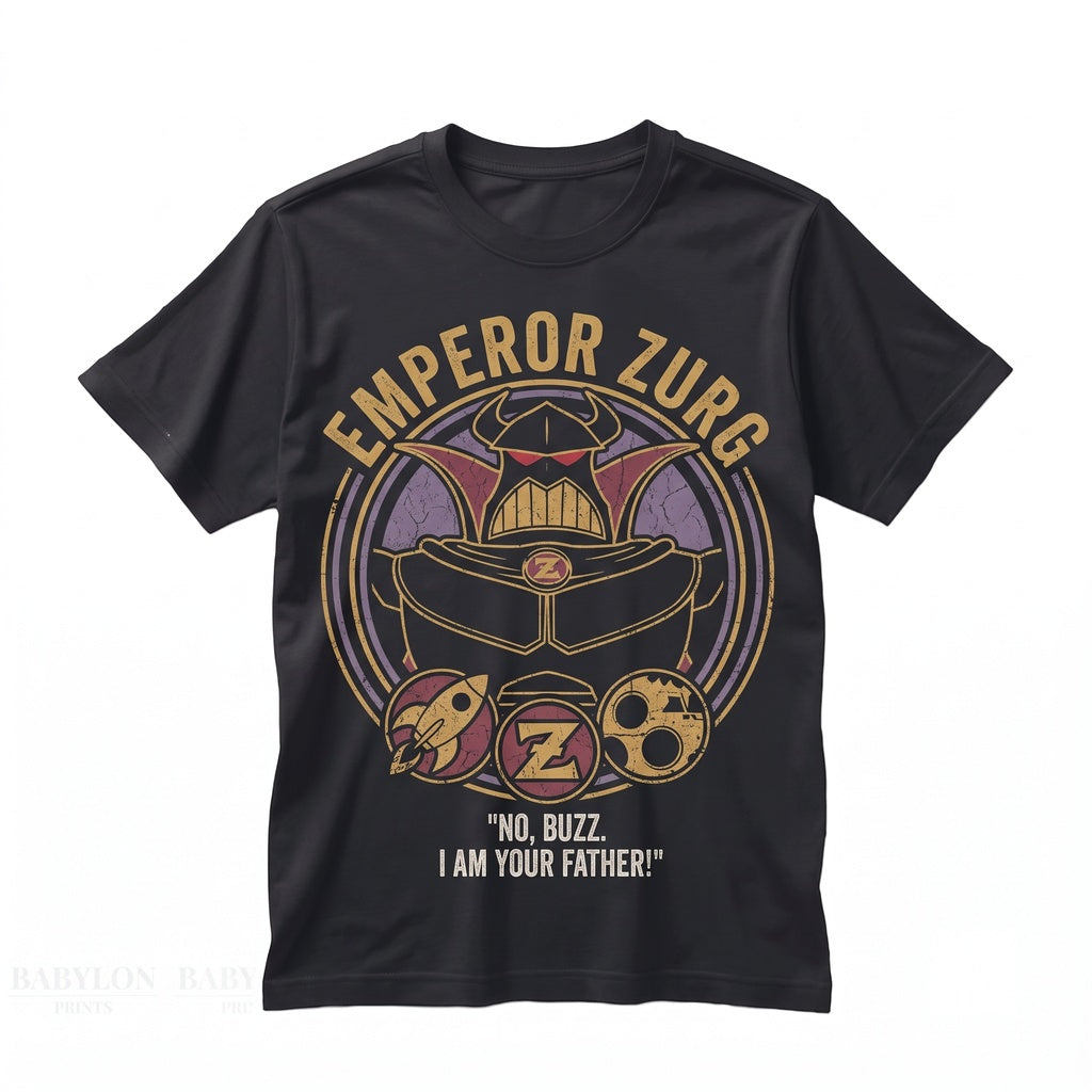Emperor Zurg Evil Space Villain Graphic Retro Theme Park Vacation Apparel Unisex TShirt