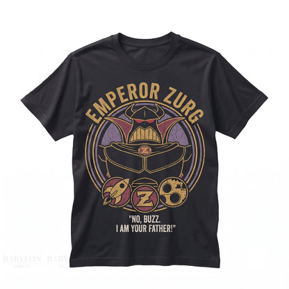 Emperor Zurg Evil Space Villain Graphic Retro Theme Park Vacation Apparel Unisex TShirt