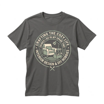 Interior Design Home Renovation DIY Projects Illustrated Graphic Unisex TShirt