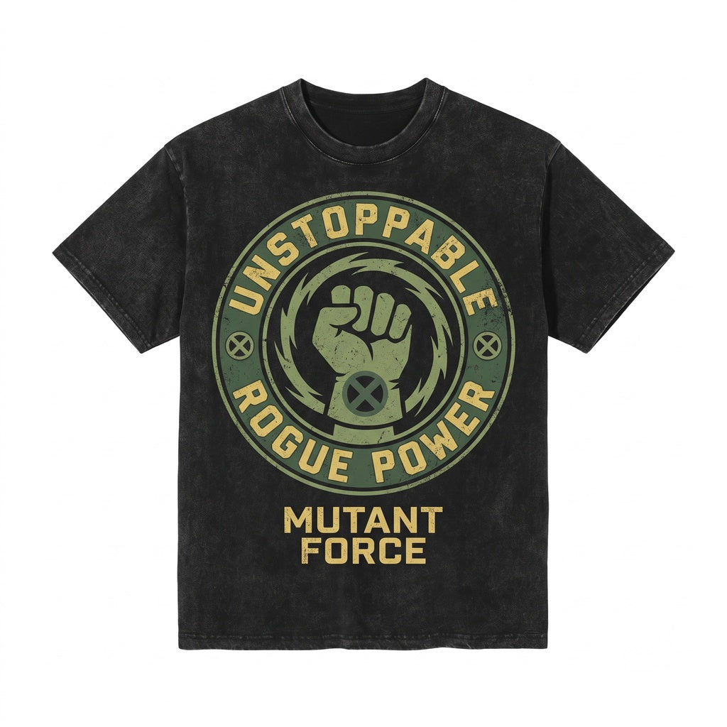 Vintage Southern Superhero Graphic Comic Book Apparel, Oversized Retro 90s Mutant Unisex TShirt