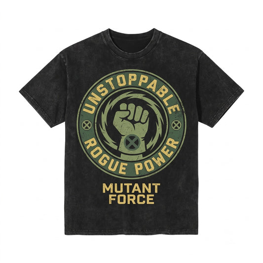 Vintage Southern Superhero Graphic Comic Book Apparel, Oversized Retro 90s Mutant Unisex TShirt