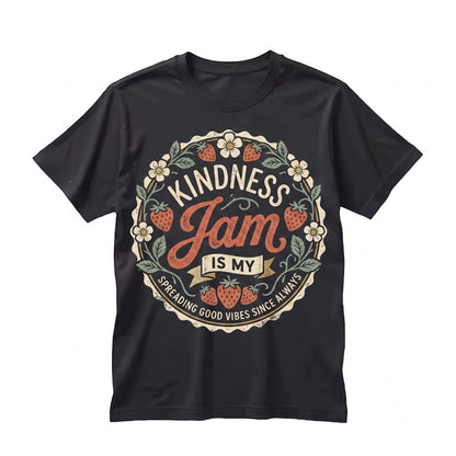 Positive Teacher Kindness Strawberry Graphic Classroom Floral Gift Unisex TShirt