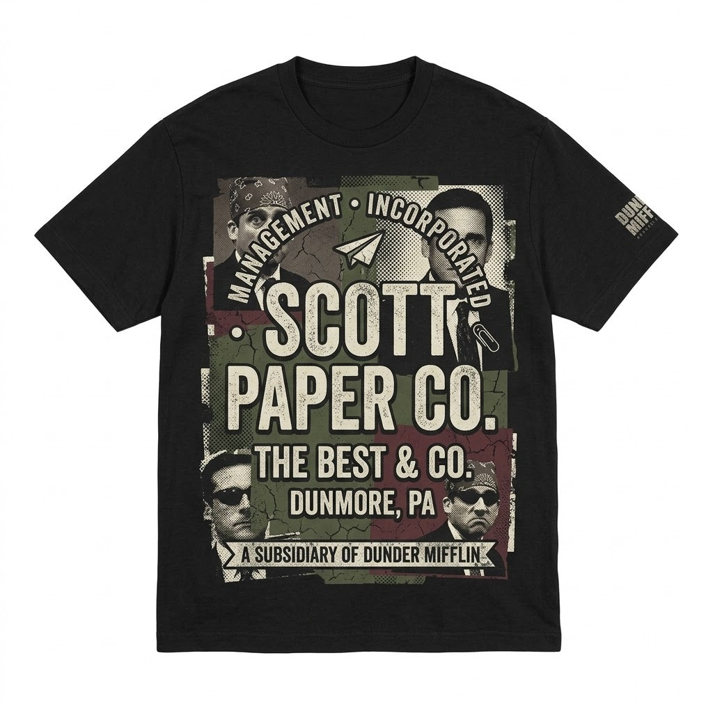Michael Scott Vintage Retro Graphic Gift For Women Men Unisex TShirt