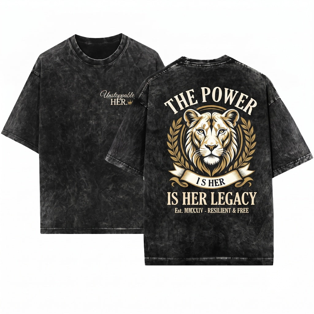 Women Empowerment Powerful Female Overcame Destroy Strong Christian Unisex Wash T-Shirt