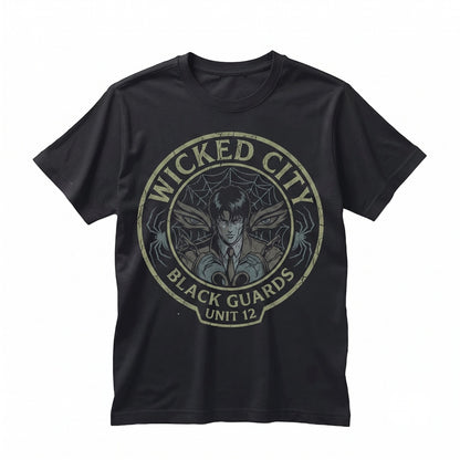 Wicked City Vintage 1980s Japanese Manga Retro Graphic Top Unisex TShirt