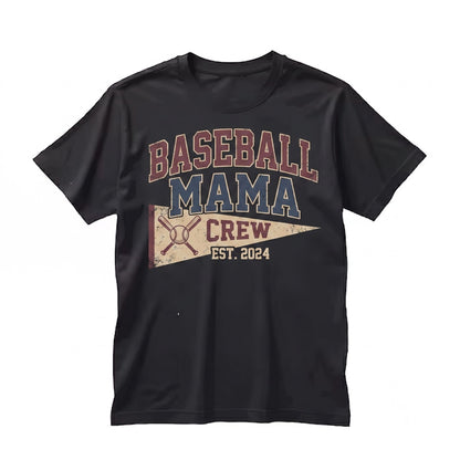 Baseball Mama Sports Mothers Day Mom Life Graphic Apparel Unisex TShirt