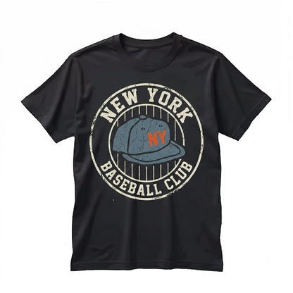 New York Baseball Fan Pinstripes Graphic Game Day Casual Sports Apparel Unisex TShirt