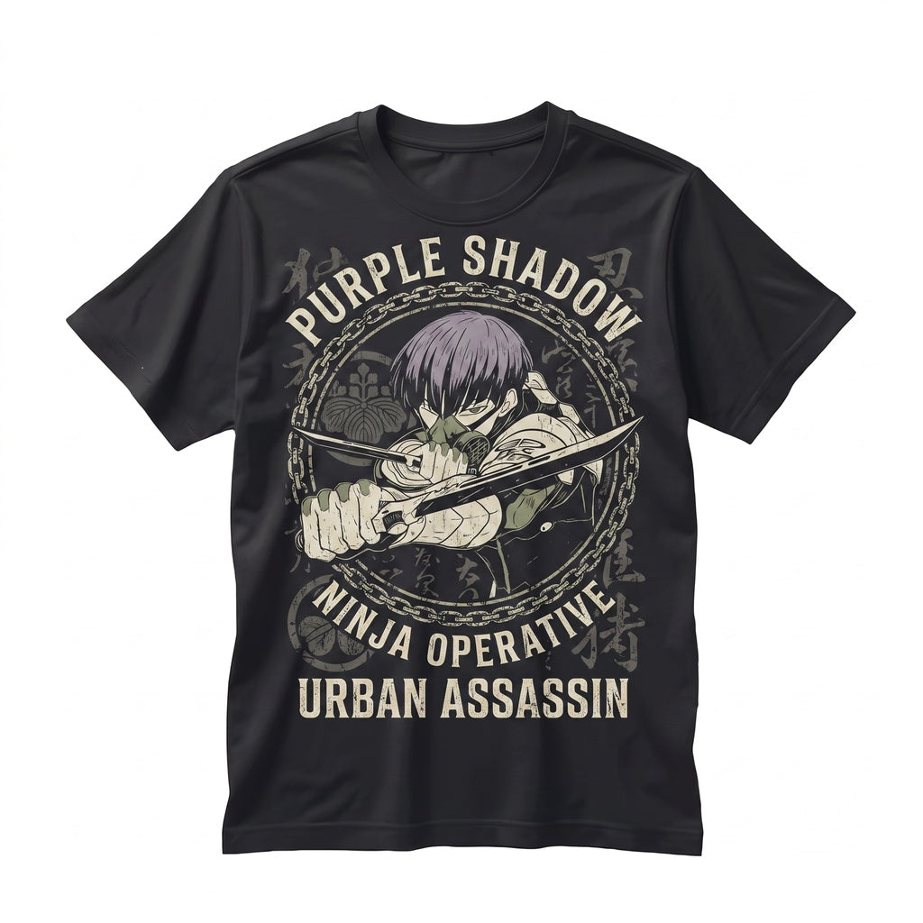 Japanese Flame Graphic Cotton Streetwear Unisex TShirt