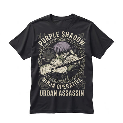 Japanese Flame Graphic Cotton Streetwear Unisex TShirt