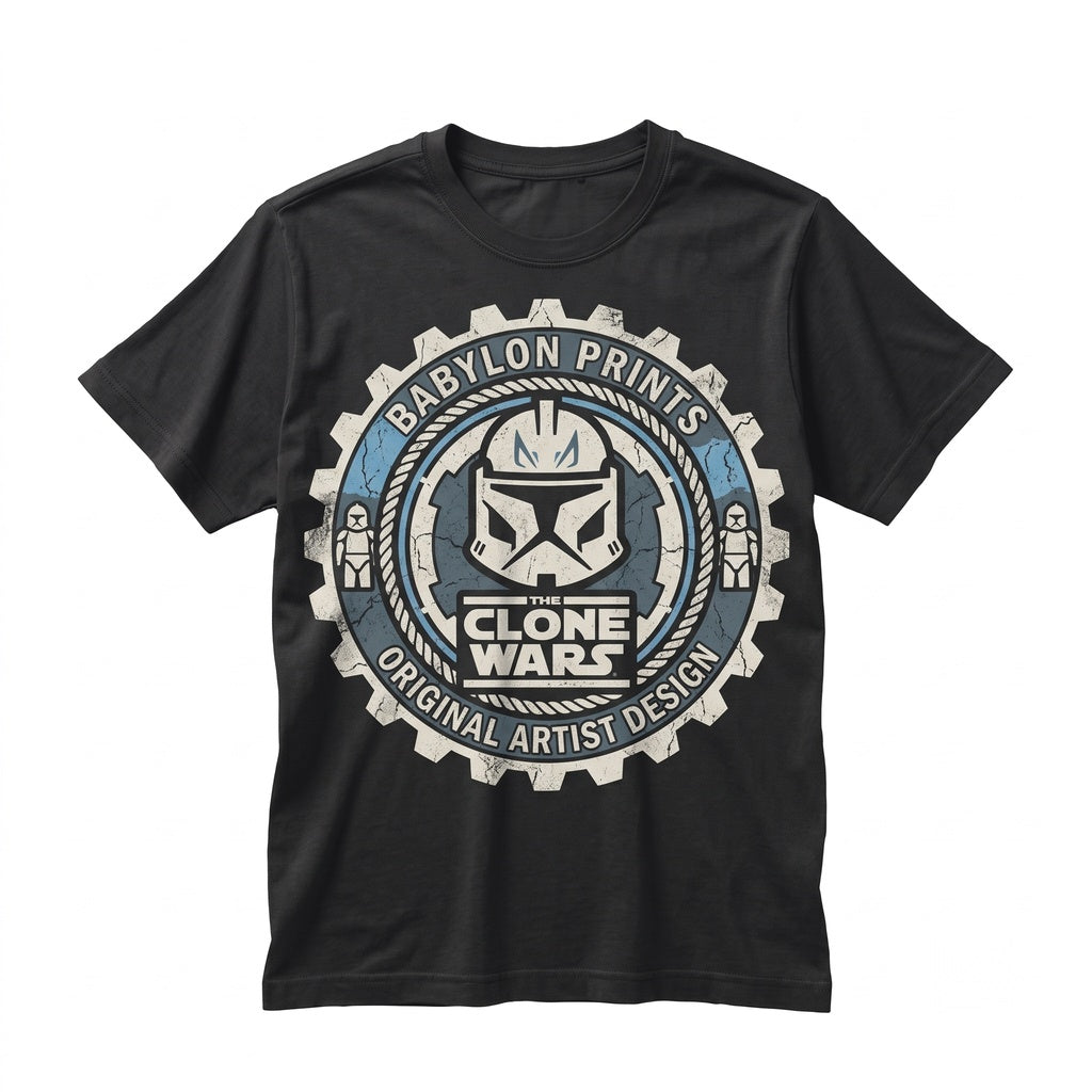 Captain Rex 501st Clone Trooper Bad Batch Sci-Fi Fan Vacation Graphic Unisex TShirt