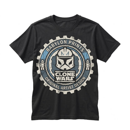 Captain Rex 501st Clone Trooper Bad Batch Sci-Fi Fan Vacation Graphic Unisex TShirt