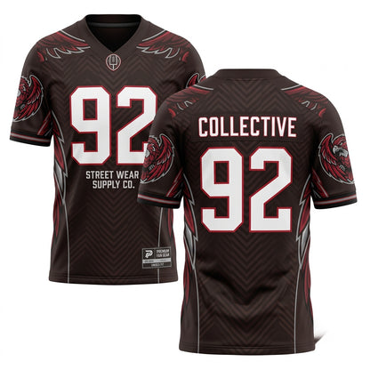 Unisex Breathable Mesh Football Fan Jersey - Stitched Lightweight Athletic Game Day Shirt