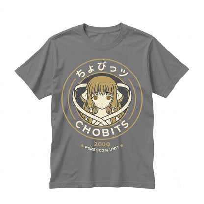 Chi Persocom Cute Vintage Anime Graphic Cotton Top Unisex TShirt