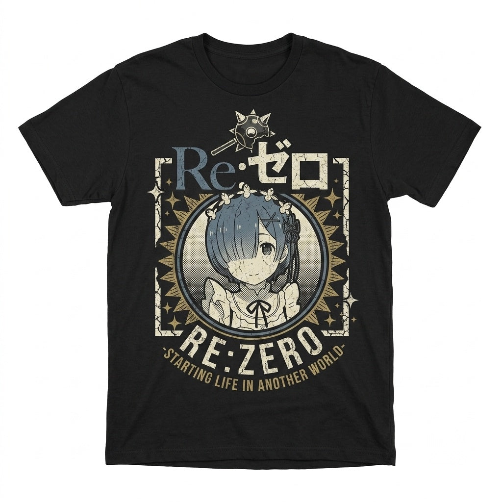 Vintage Japanese Manga Graphic Aesthetic Retro Otaku Lover Casual Unisex TShirt