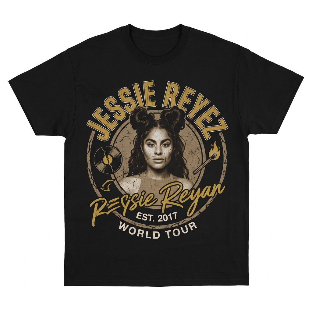 Jessie Reyez Vintage Hip Hop Fan Apparel Music Merch Graphic Top Unisex TShirt