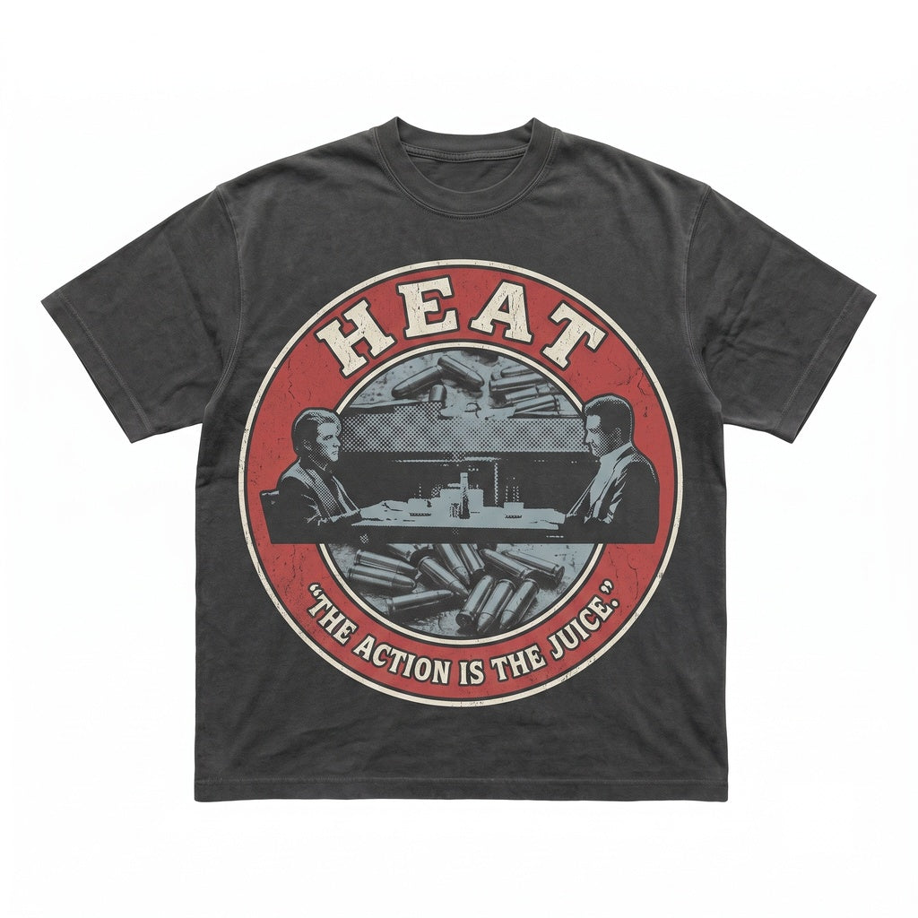 Vintage 90s Crime Film Diner Scene Graphic Cotton Top Unisex TShirt