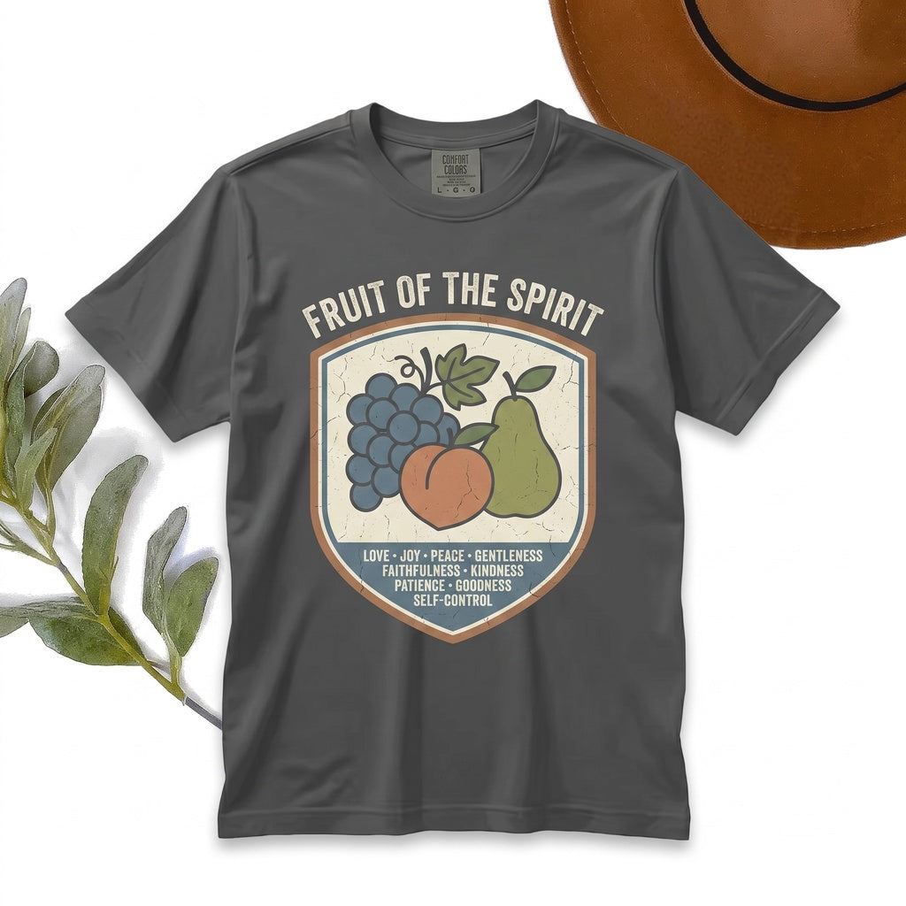 Fruit of the Spirit Christian Bible Verse Faith Religious Scripture Unisex TShirt