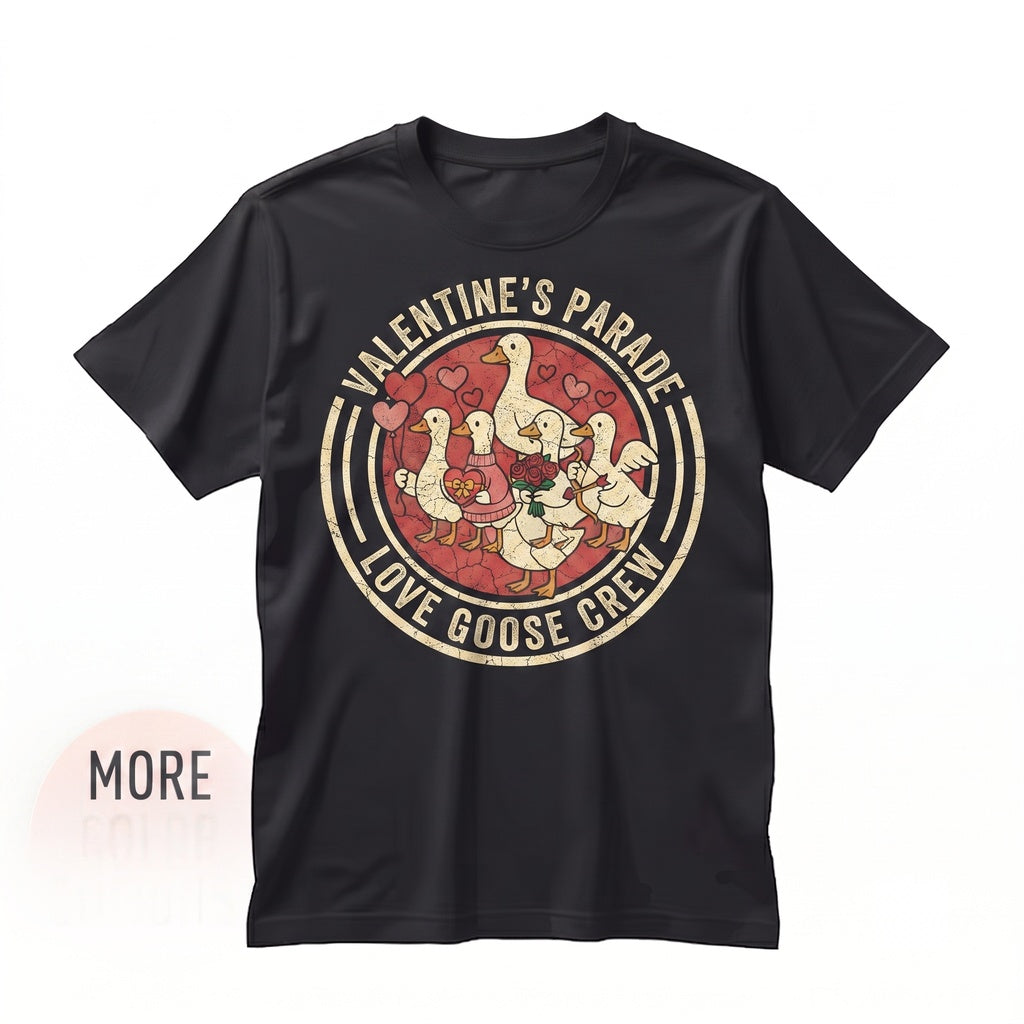 Goose T-Shirt Valentines Day Gift, Silly Goose Shirt