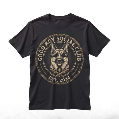 German Shepherd Drinking Beer Sarcastic Canine Meme Graphic Dog Mom Dad Lovers Gift Top Unisex TShirt
