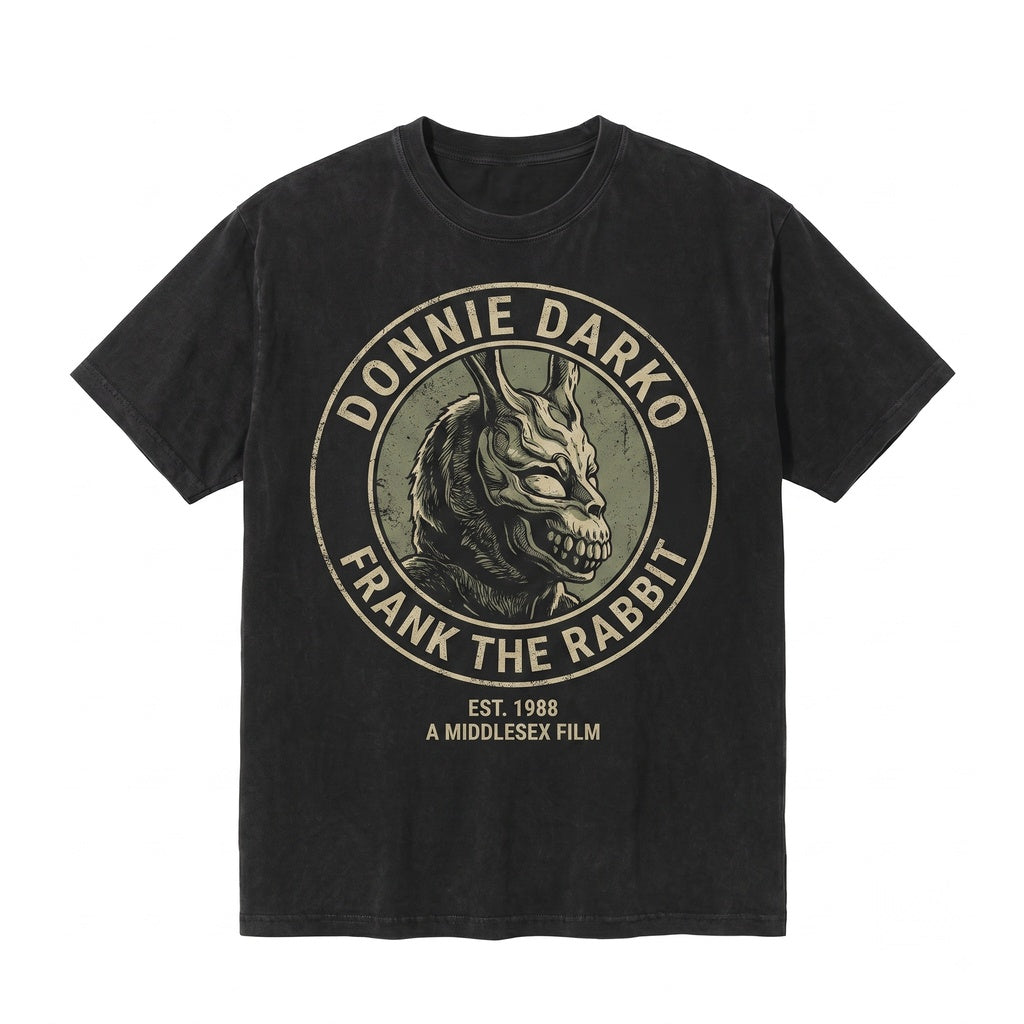 Vintage Retro Donnie Darko Cult Sci-Fi Film Graphic Streetwear Unisex TShirt