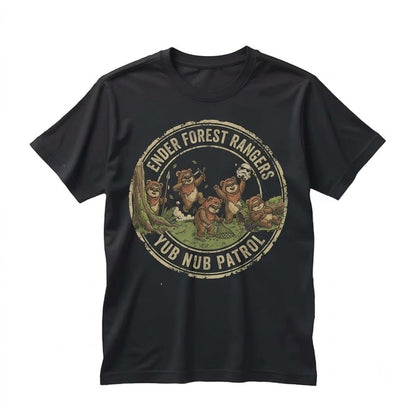 Cute Ewok Forest Moon of Endor Graphic Sci-Fi Gift Vintage Apparel Unisex TShirt