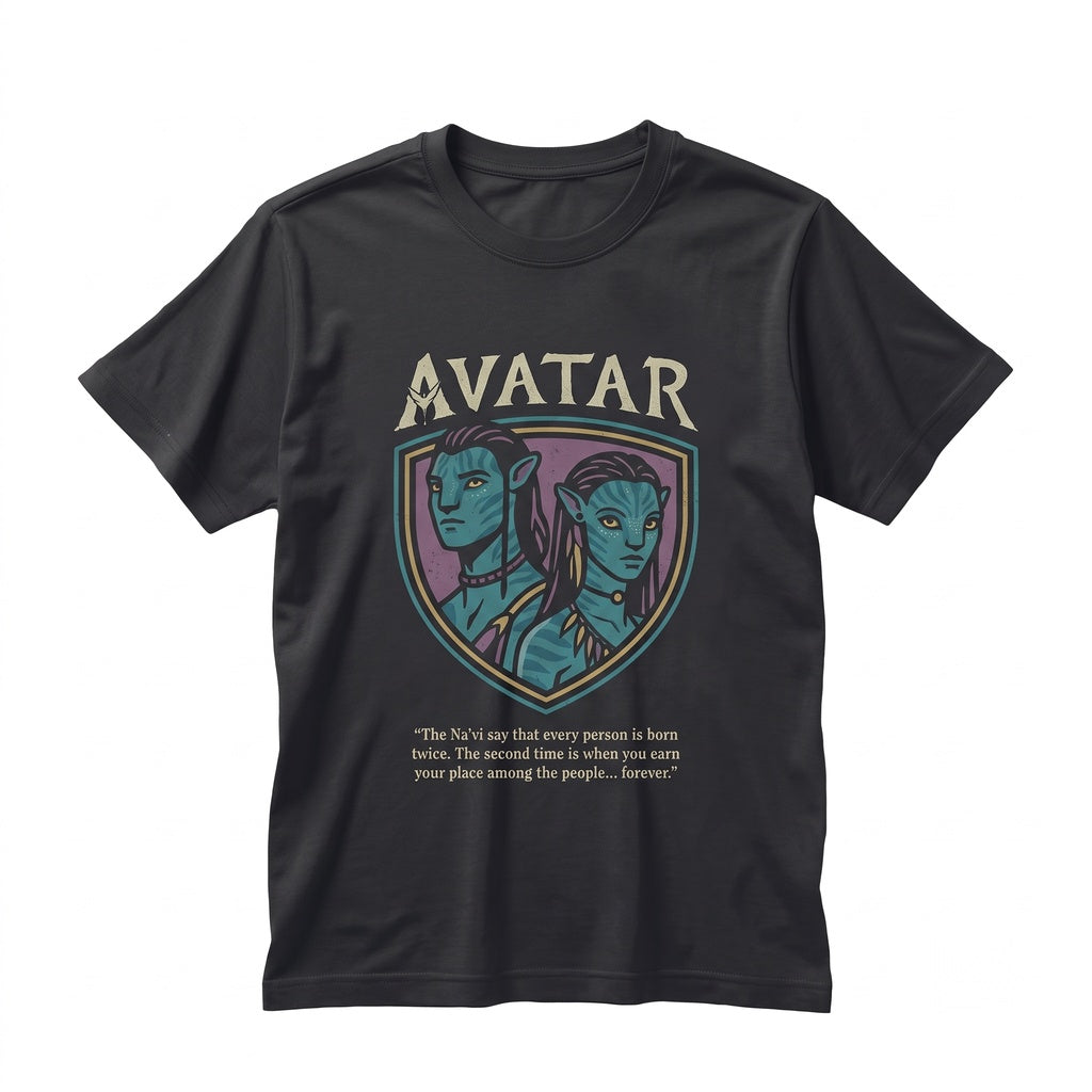Vintage Pandora National Park Graphic Sci-Fi Alien Planet Jake Sully Neytiri Unisex TShirt