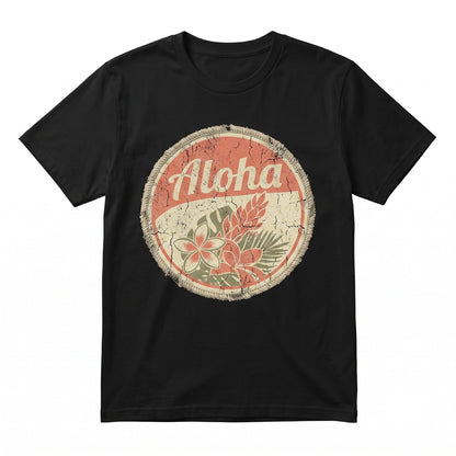 Hawaii Aloha Hawaiian Flowers Matching Family Vacation Couple Friends Beach Surfing Travel Gifts Unisex TShirt
