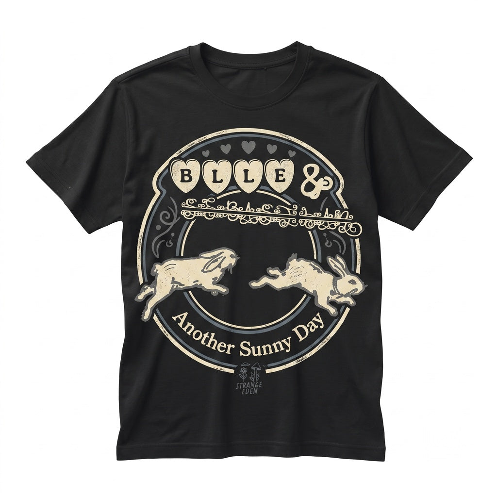 Belle and Sebastian Bunny Graphic Vintage Band Cotton Top Unisex TShirt