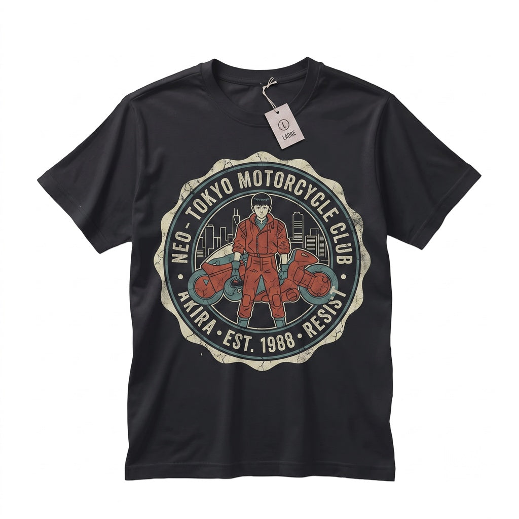 Good for Health Bad Education Tetsuo Cyberpunk Japanese Manga Graphic Apparel Unisex TShirt