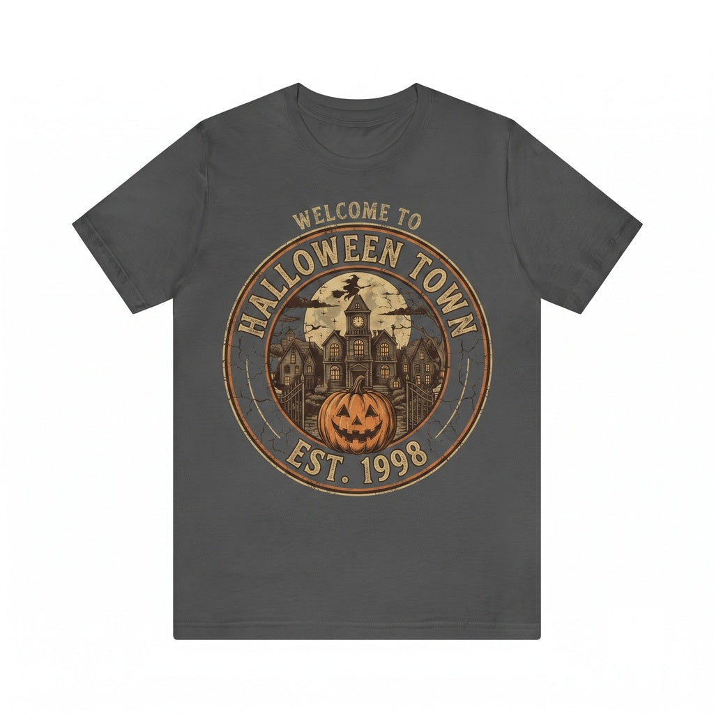 Vintage 1998 Spooky Season Witchy Book Of Shadows Both Sides Graphic Halloween Apparel Unisex TShirt