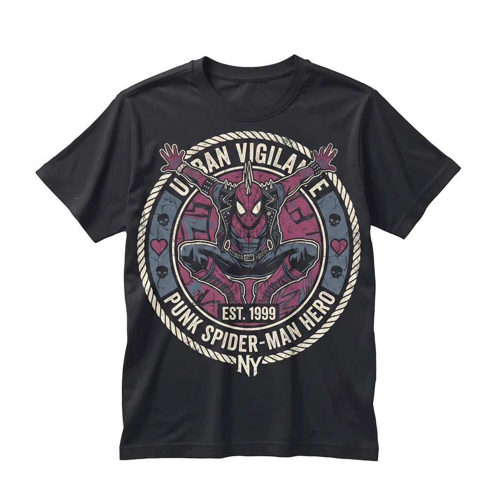 Retro Arcade Fighting Game Split Graphic Tee Cotton Crewneck Vintage Hero Roster Apparel Unisex TShirt