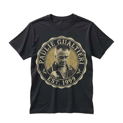 Paulie Gualtieri Vintage Graphic Mobster Mafia Retro Cotton Apparel Gift For Men Women Unisex TShirt