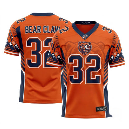 Unisex Stitched Football Fan Jersey - Lightweight Breathable Mesh Game Day Apparel