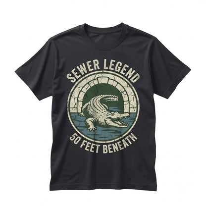 Alligator Graphic Novelty Wildlife Safari Unisex TShirt