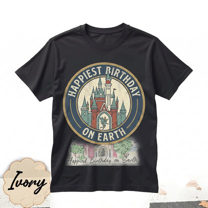 Magical Castle Pixie Fairy Birthday Girl Matching Family Theme Park Trip 2026 Unisex TShirt