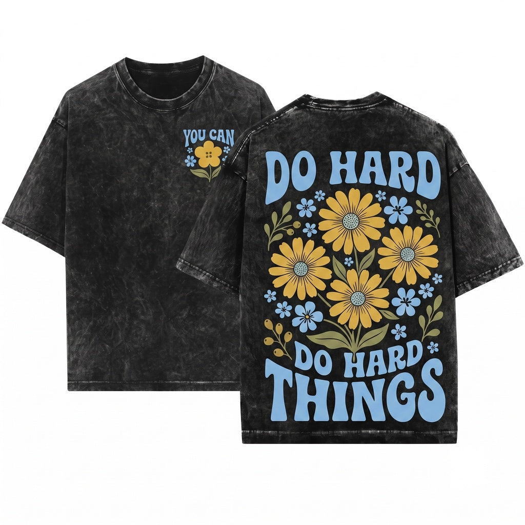 Positive Encouragement Inspirational Teacher Motivation Classroom Confidence Gift Apparel Unisex Wash T-Shirt