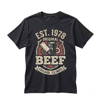Original Chicago Italian Beef Diner Culinary Fan Merchandise Graphic Top Unisex TShirt