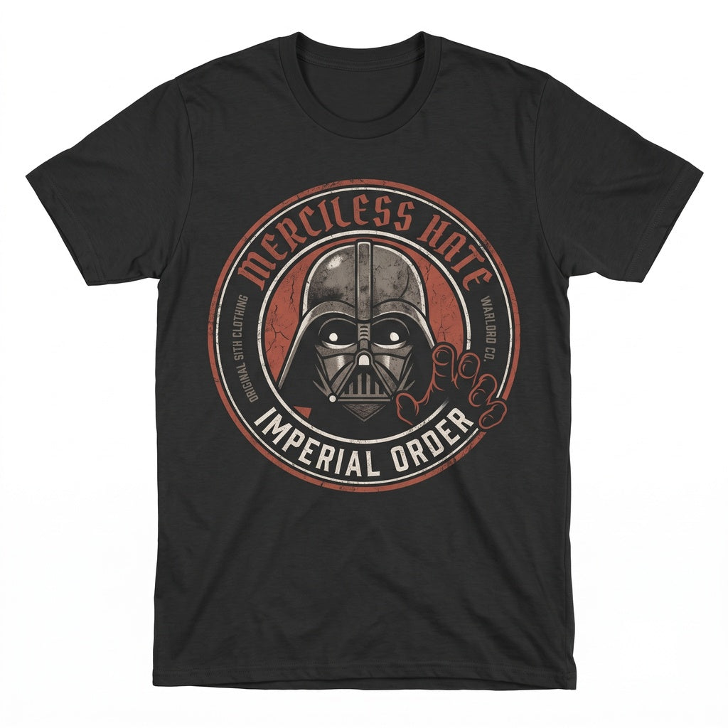 Merciless Hate Graphic Heavy Metal Gothic Dark Aesthetic Cotton Unisex TShirt