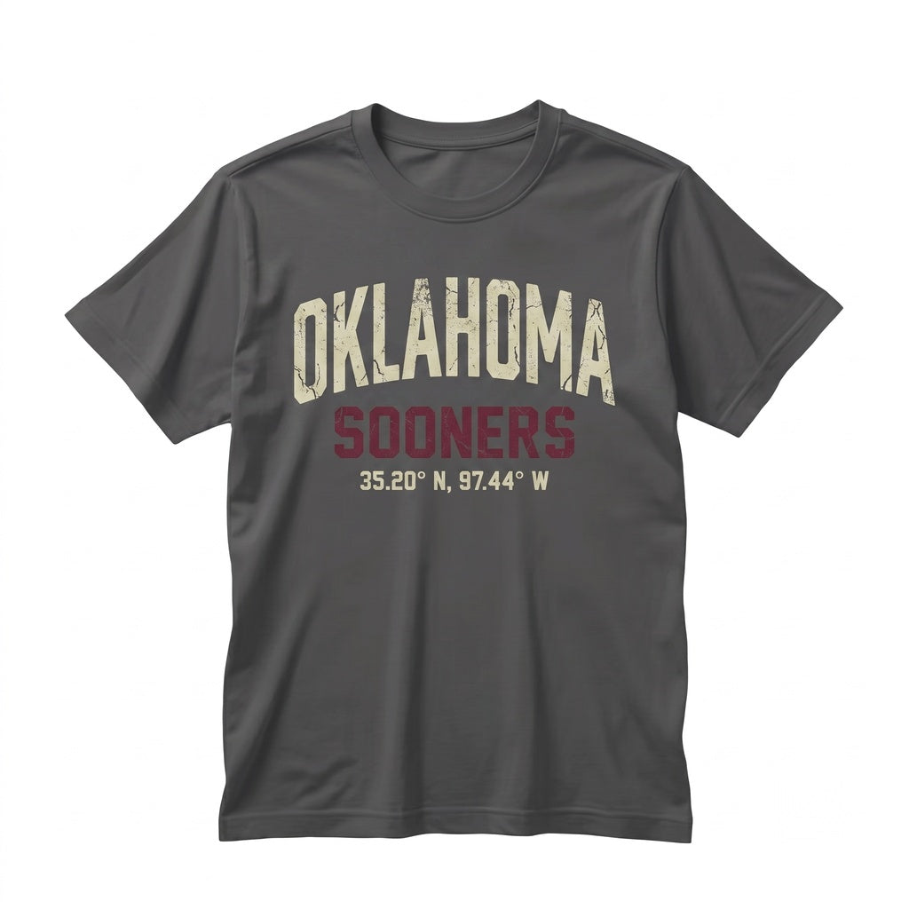Oklahoma Football Game Day Vintage Retro Graphic Sport Fan Apparel Unisex TShirt