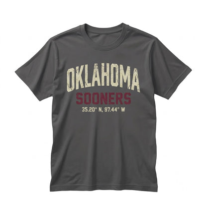 Oklahoma Football Game Day Vintage Retro Graphic Sport Fan Apparel Unisex TShirt