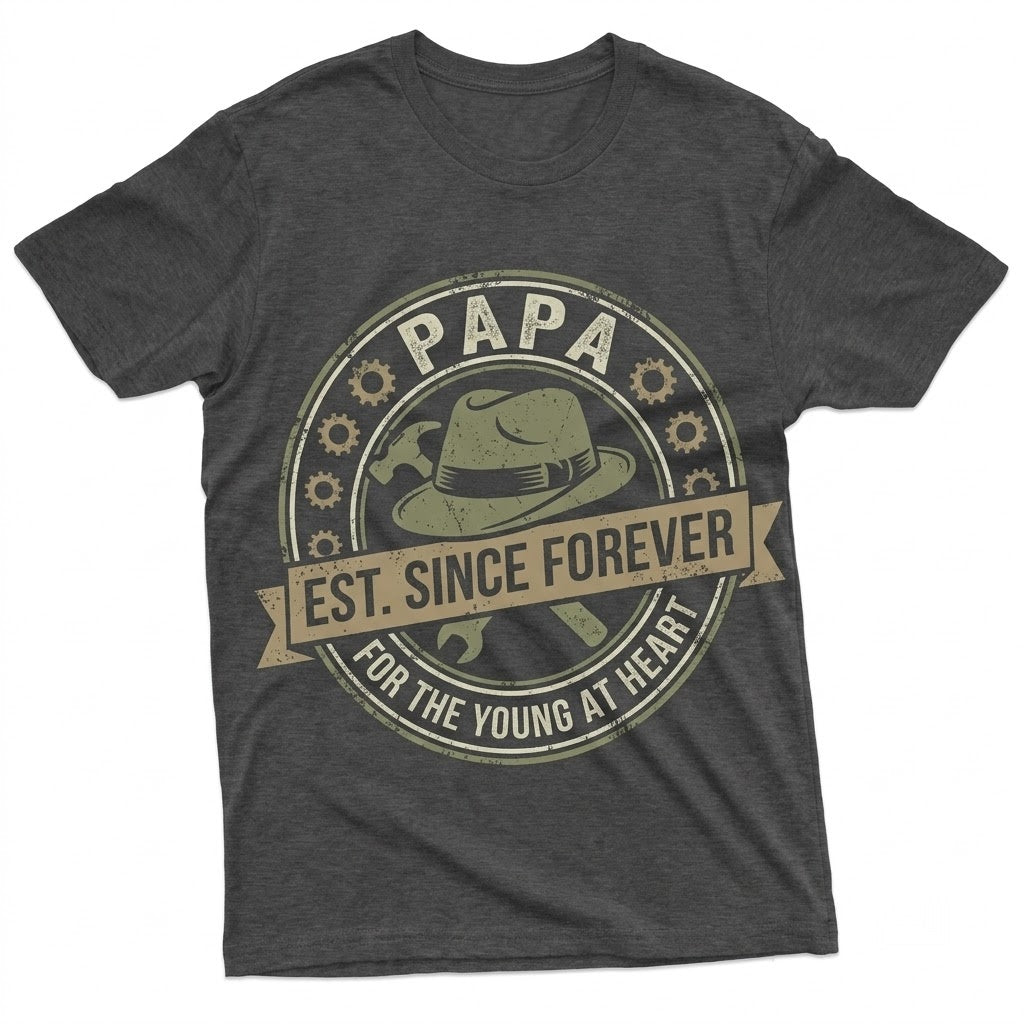 Best Grandpa Fathers Day Present, Funny Mens Grampy Birthday Apparel - Unisex TShirt