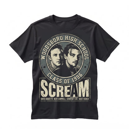 Halloween Scream Movie Spooky Season Graphic Unisex TShirt